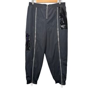 Nike Sportswear Icon Clash Sports Zipper Woven Casual Long Pants Large